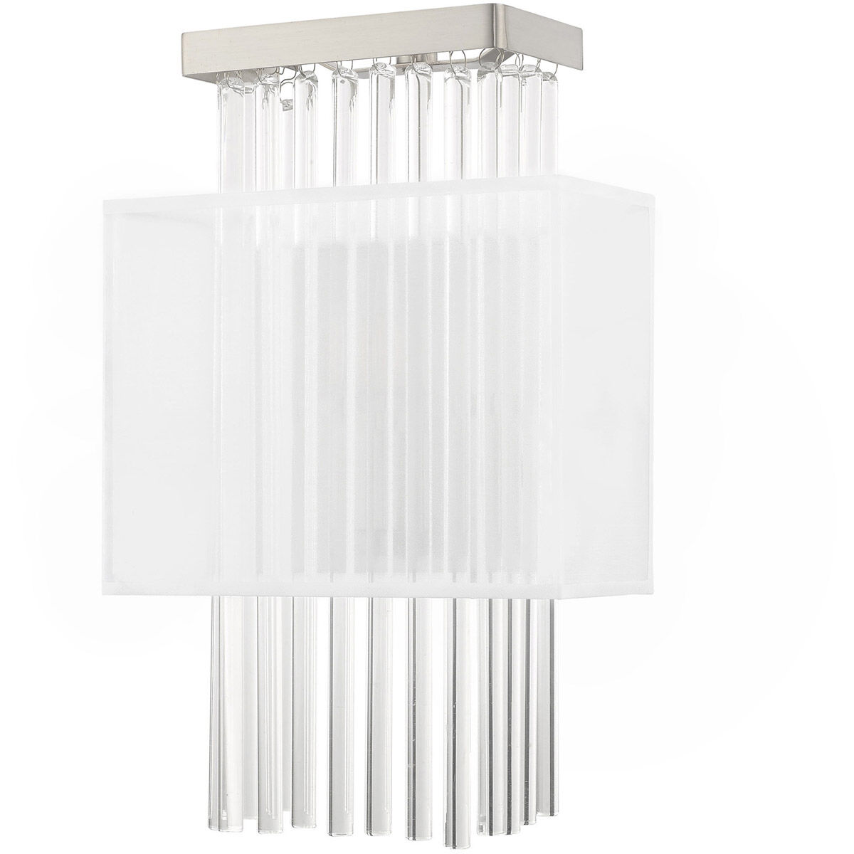 Alexis 1 Light 9 inch Brushed Nickel ADA ADA Wall Sconce Wall Light