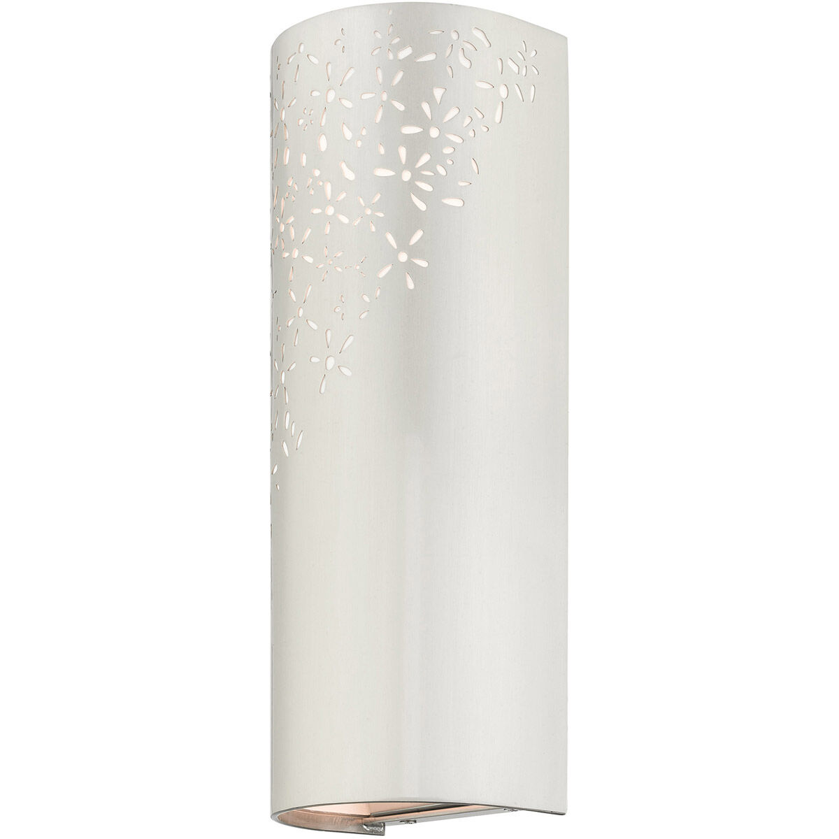 Noria 2 Light 5 inch Brushed Nickel ADA ADA Sconce Wall Light