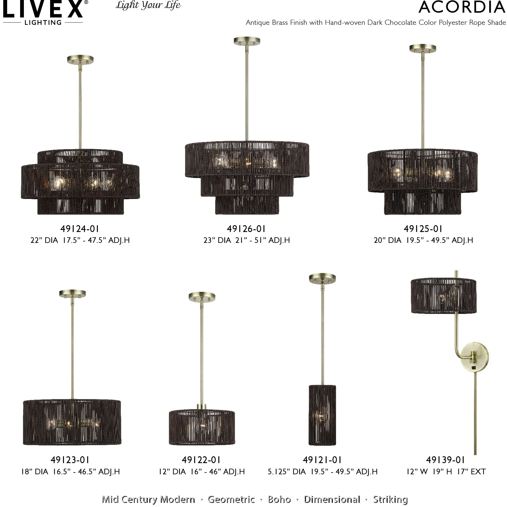 Acordia 4 Light 20 inch Antique Brass Pendant Chandelier Ceiling Light