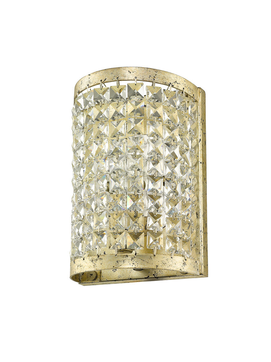 Grammercy 1 Light 6 inch Hand Applied Winter Gold ADA ADA Wall Sconce Wall Light