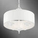 Edinburgh 3 Light 16 inch White Pendant Chandelier Ceiling Light