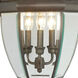Monterey 3 Light 22.5 inch Bronze Outdoor Wall Lantern