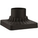 Outdoor 6 inch Bronze Outdoor Pier Mount Adaptors