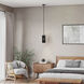Acordia 1 Light 5.13 inch Black Mini Pendant Ceiling Light