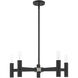Copenhagen 5 Light 25 inch Black Chandelier Ceiling Light