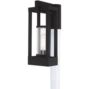 Delancey 1 Light 15 inch Black Outdoor Post Top Lantern