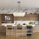 Manorwood 4 Light 10 inch English Bronze Large Linear Chandelier Ceiling Light, Large