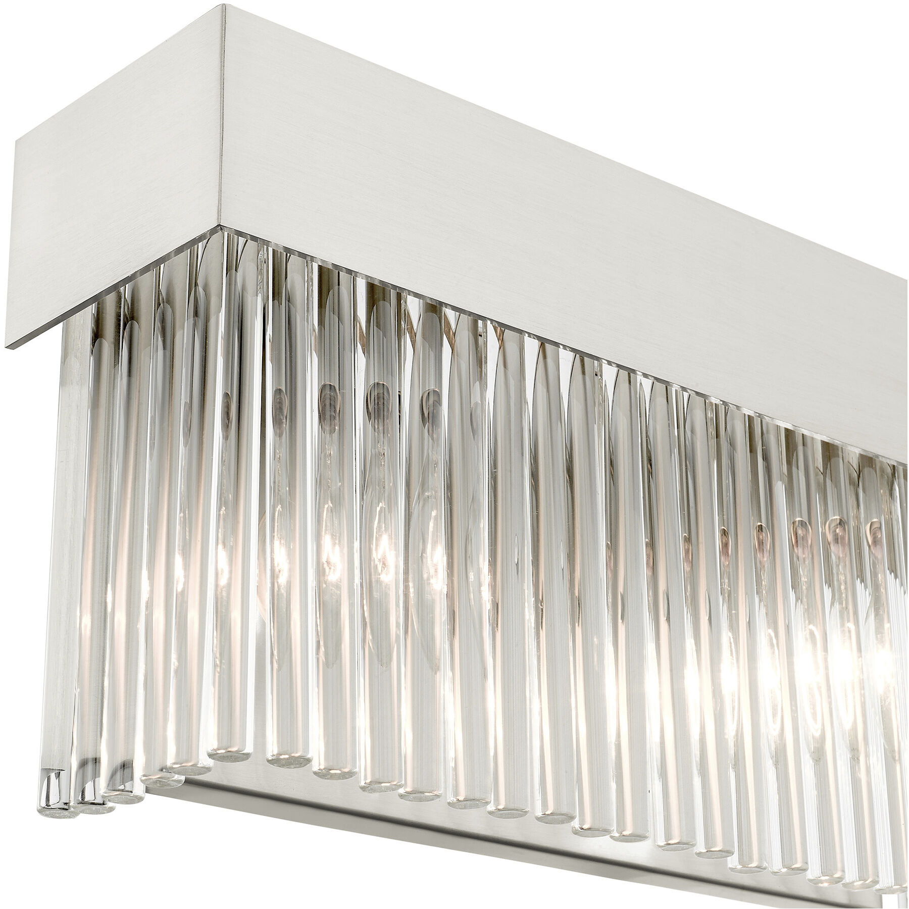 Norwich 2 Light 14 inch Brushed Nickel ADA Sconce Wall Light