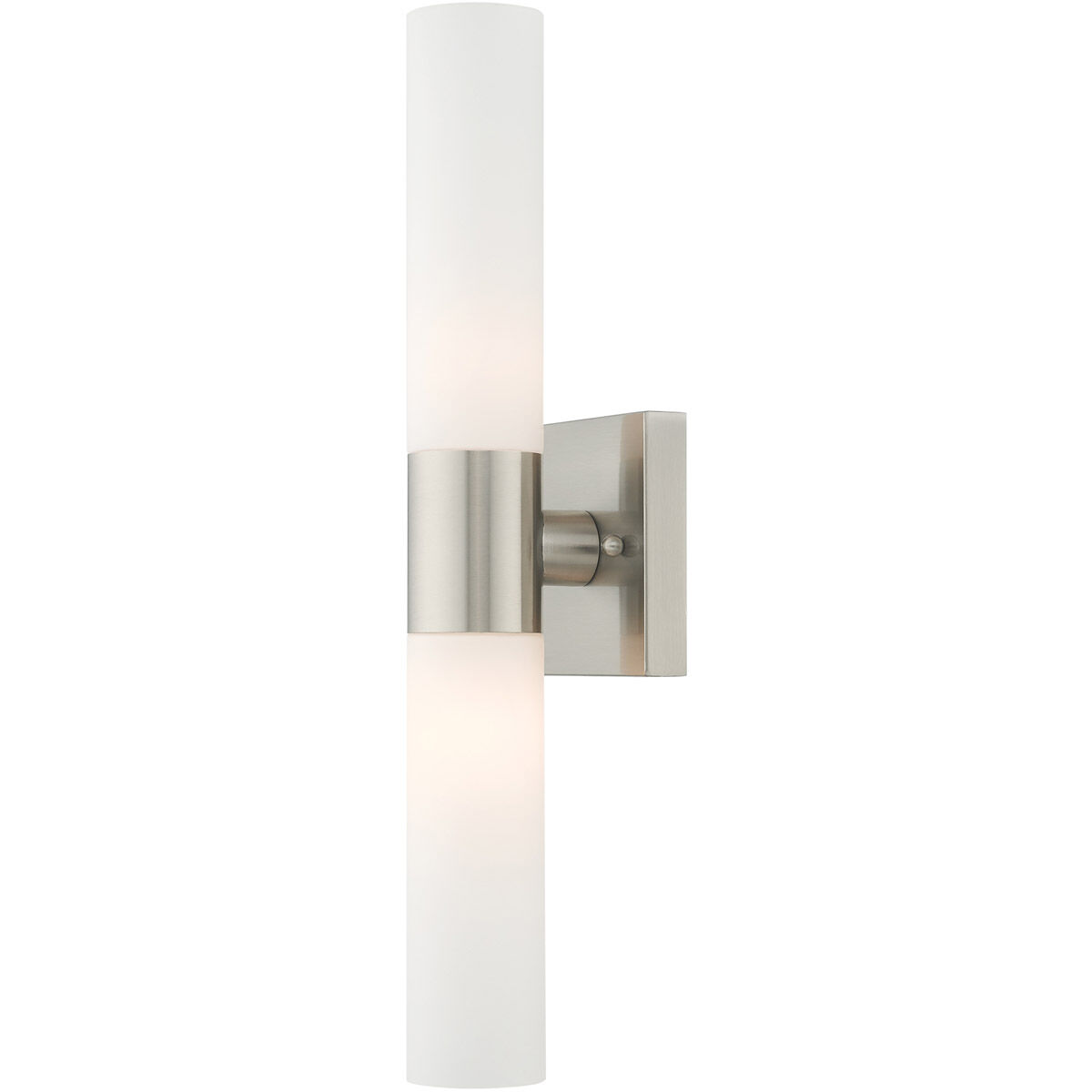 Aero 2 Light 18 inch Brushed Nickel ADA Bath Vanity Wall Light