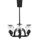 Lawrenceville 8 Light 21 inch Black Chandelier Ceiling Light