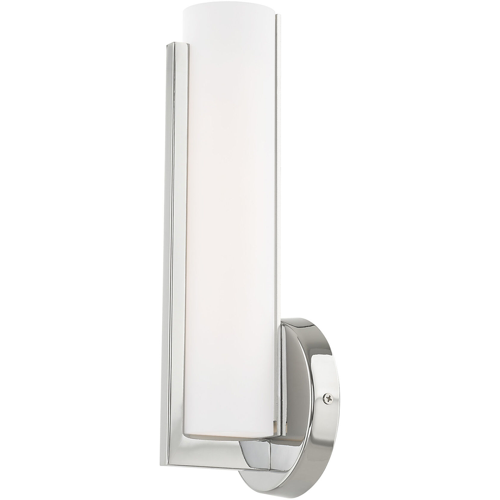 Visby LED 4 inch Polished Chrome ADA ADA Wall Sconce Wall Light