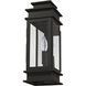 Princeton 1 Light 14 inch Black Outdoor Wall Lantern