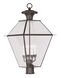 Westover 4 Light 28 inch Bronze Outdoor Post Top Lantern