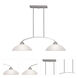 Somerset 2 Light 34 inch Brushed Nickel Billiard/Island Ceiling Light