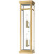 Hopewell 2 Light 22 inch Antique Brass Outdoor Wall Lantern 