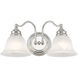 Essex 2 Light 15 inch Polished Chrome Bath Vanity Wall Light