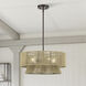 Florell 4 Light 20 inch English Bronze Pendant Chandelier Ceiling Light