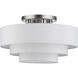 Manorwood 4 Light 21 inch Brushed Nickel Semi-Flush Ceiling Light