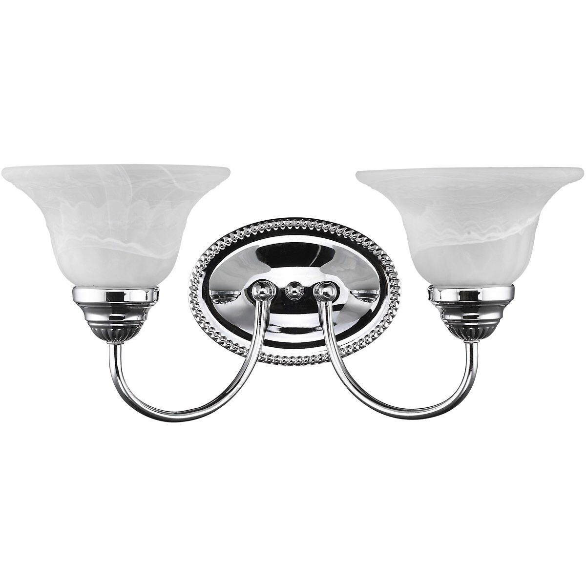 Edgemont 2 Light 17 inch Polished Chrome Bath Vanity Wall Light