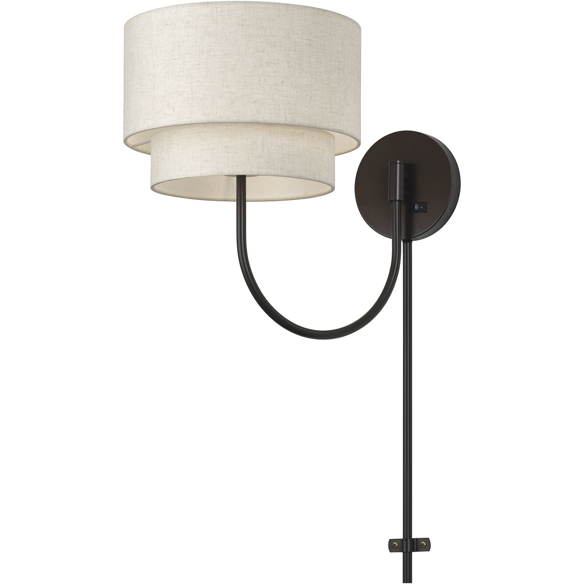 Manorwood 17.5 inch 60.00 watt English Bronze Swing Arm Wall Lamp Wall Light