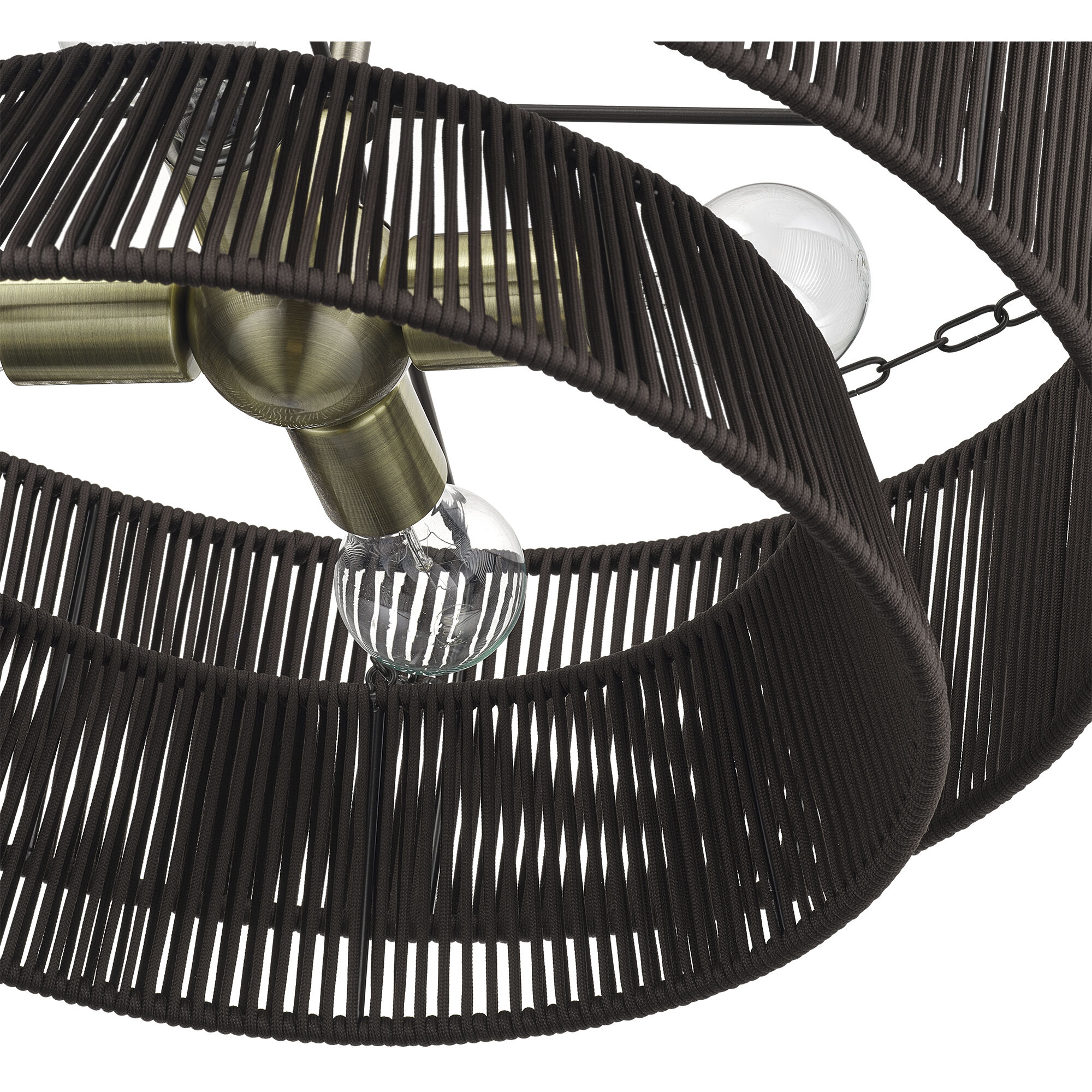 Florell 4 Light 20 inch Antique Brass Pendant Chandelier Ceiling Light