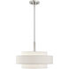 Meridian 4 Light 18 inch Brushed Nickel Pendant Ceiling Light