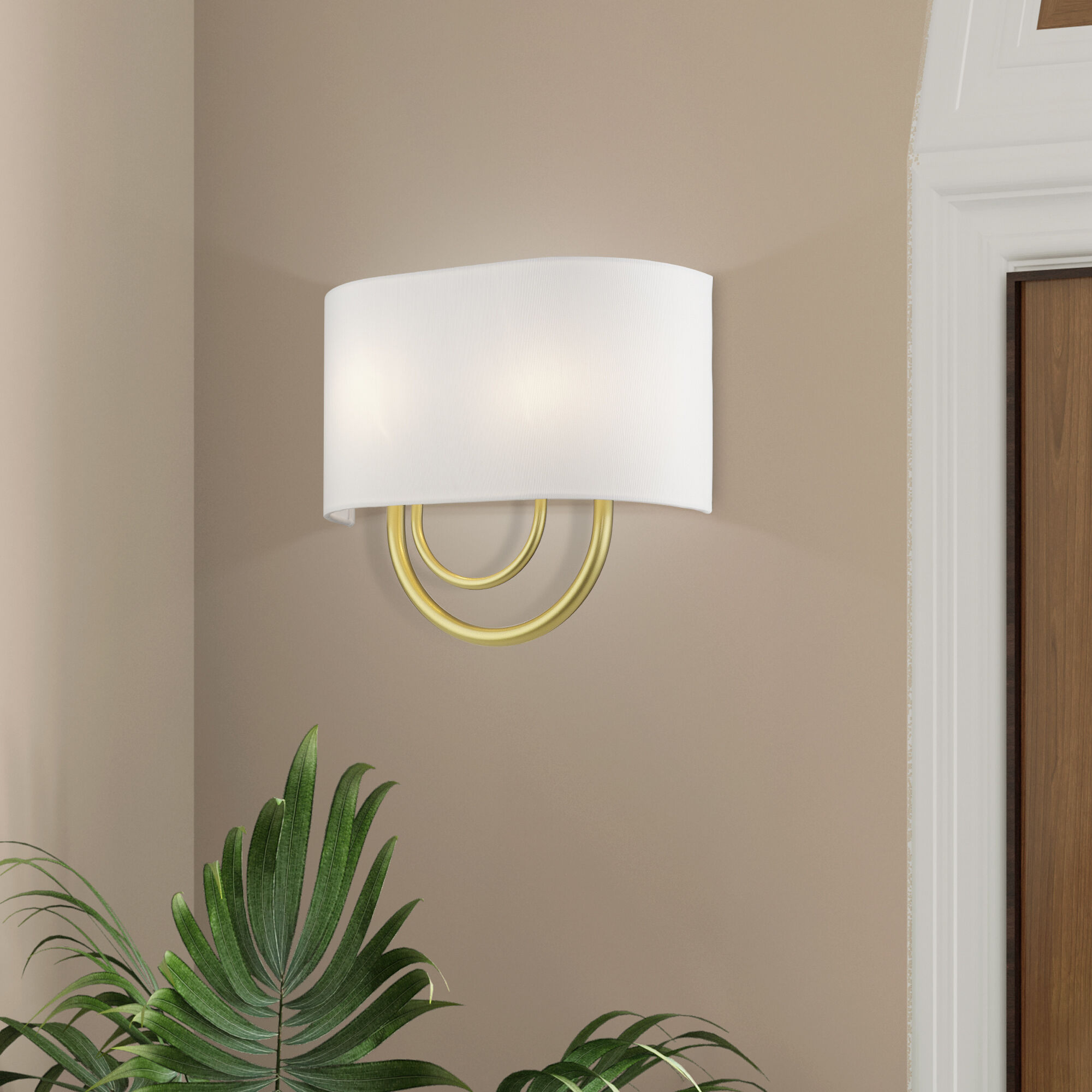 Stratton 2 Light 13 inch Soft Gold ADA Wall Sconce Wall Light