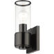 Quincy 1 Light 4.75 inch Black Chrome ADA Wall Sconce Wall Light