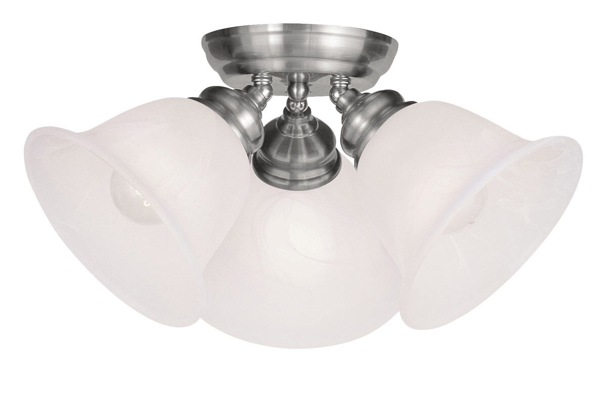 Essex 3 Light 14.50 inch Semi-Flush Mount