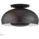 Domma 3 Light 17.00 inch Semi-Flush Mount