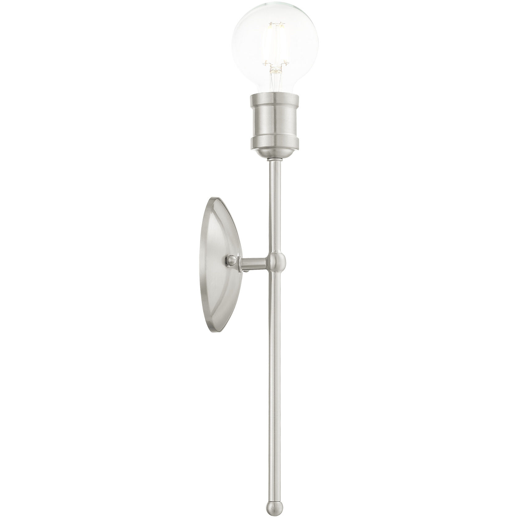 Lansdale 1 Light 5 inch Brushed Nickel ADA Sconce Wall Light