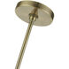 Uptown 8 Light 26 inch Antique Brass Pendant Chandelier Ceiling Light