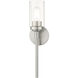 Whittier 1 Light 4.75 inch Brushed Nickel ADA Wall Sconce Wall Light, Single