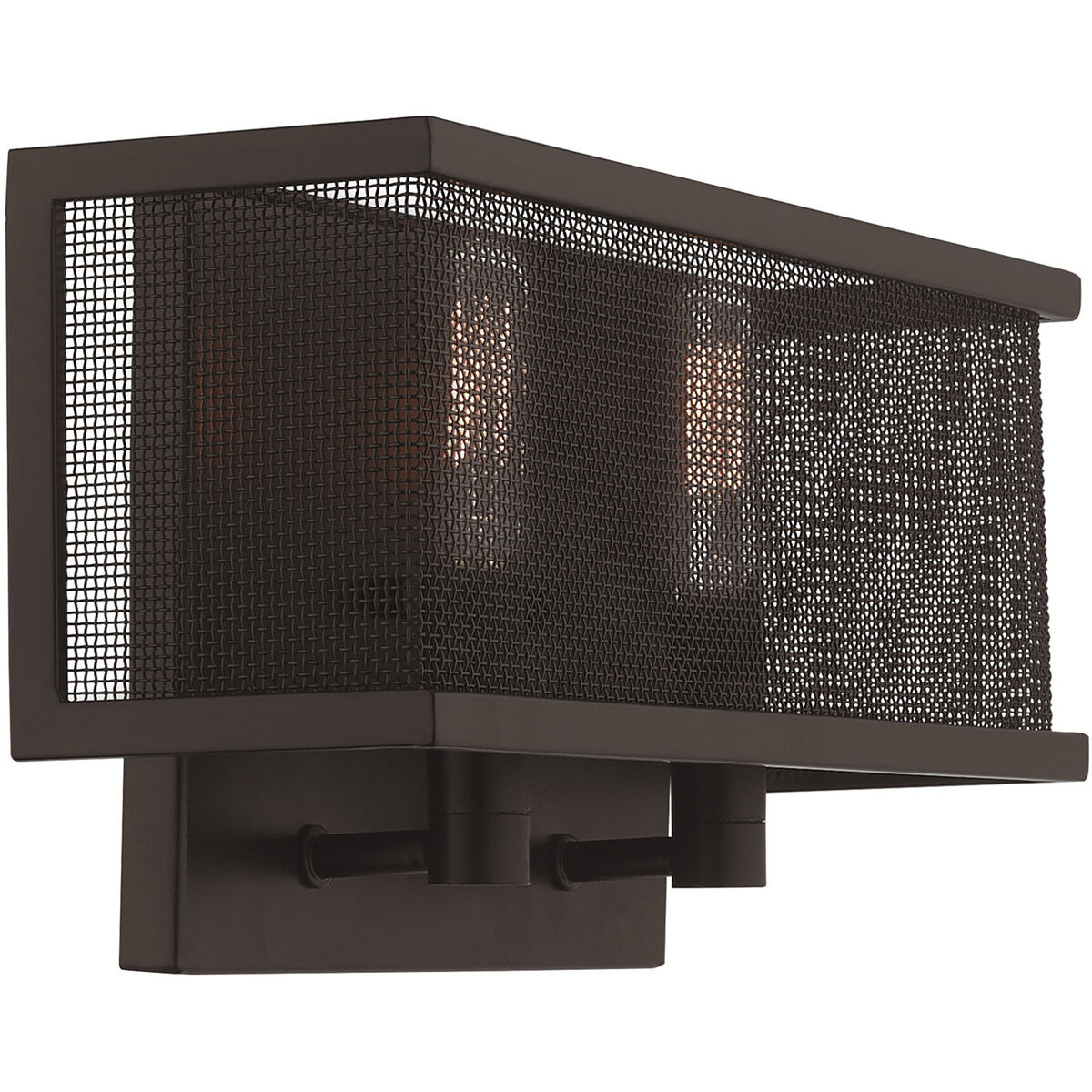 Braddock 2 Light 13 inch Bronze ADA ADA Wall Sconce Wall Light