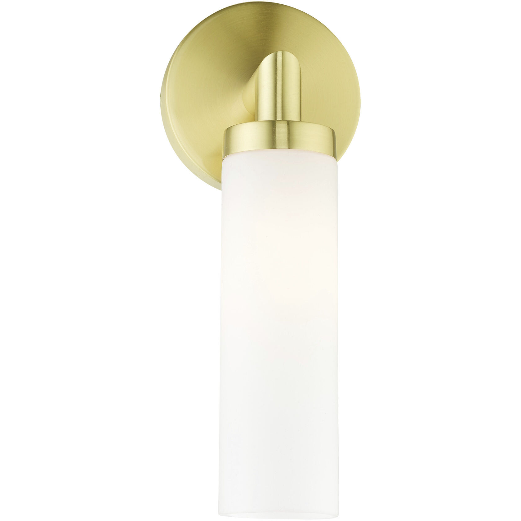 Aero 1 Light 4 inch Satin Brass ADA ADA Single Sconce Wall Light