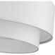 Manorwood 3 Light 18 inch Bronze Semi-Flush Ceiling Light