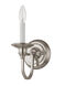 Cranford 1 Light 5 inch Brushed Nickel Wall Sconce Wall Light