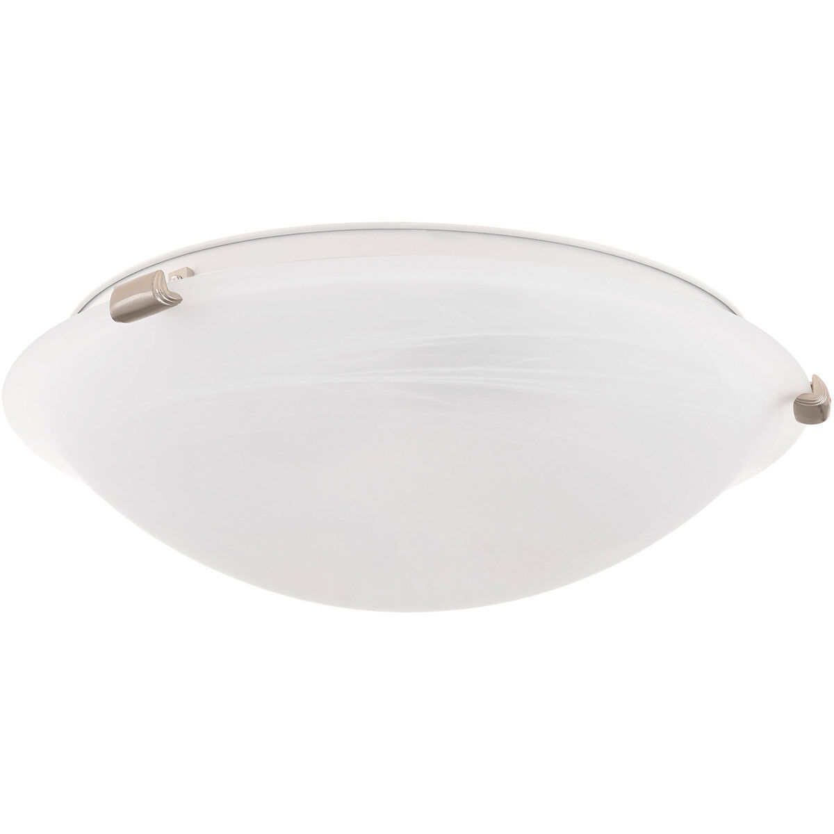 Oasis 3 Light 17 inch Brushed Nickel Semi-Flush Mount Ceiling Light
