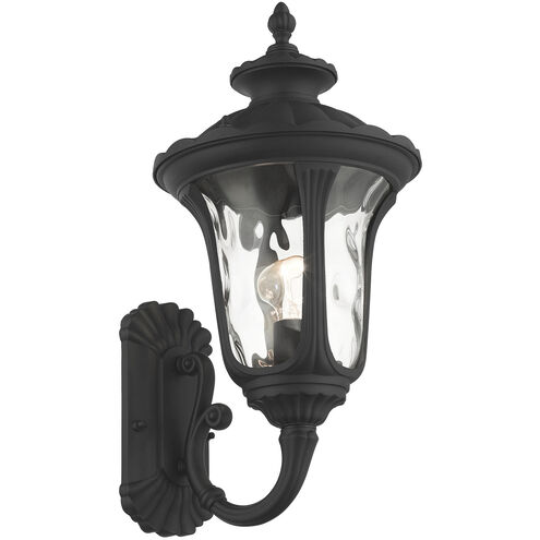 Oxford 1 Light 19 inch Textured Black Outdoor Wall Lantern