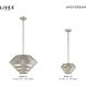 Amsterdam 1 Light 10 inch Brushed Nickel Mini Pendant Ceiling Light