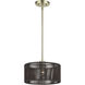 Acordia 1 Light 12 inch Antique Brass Pendant Ceiling Light
