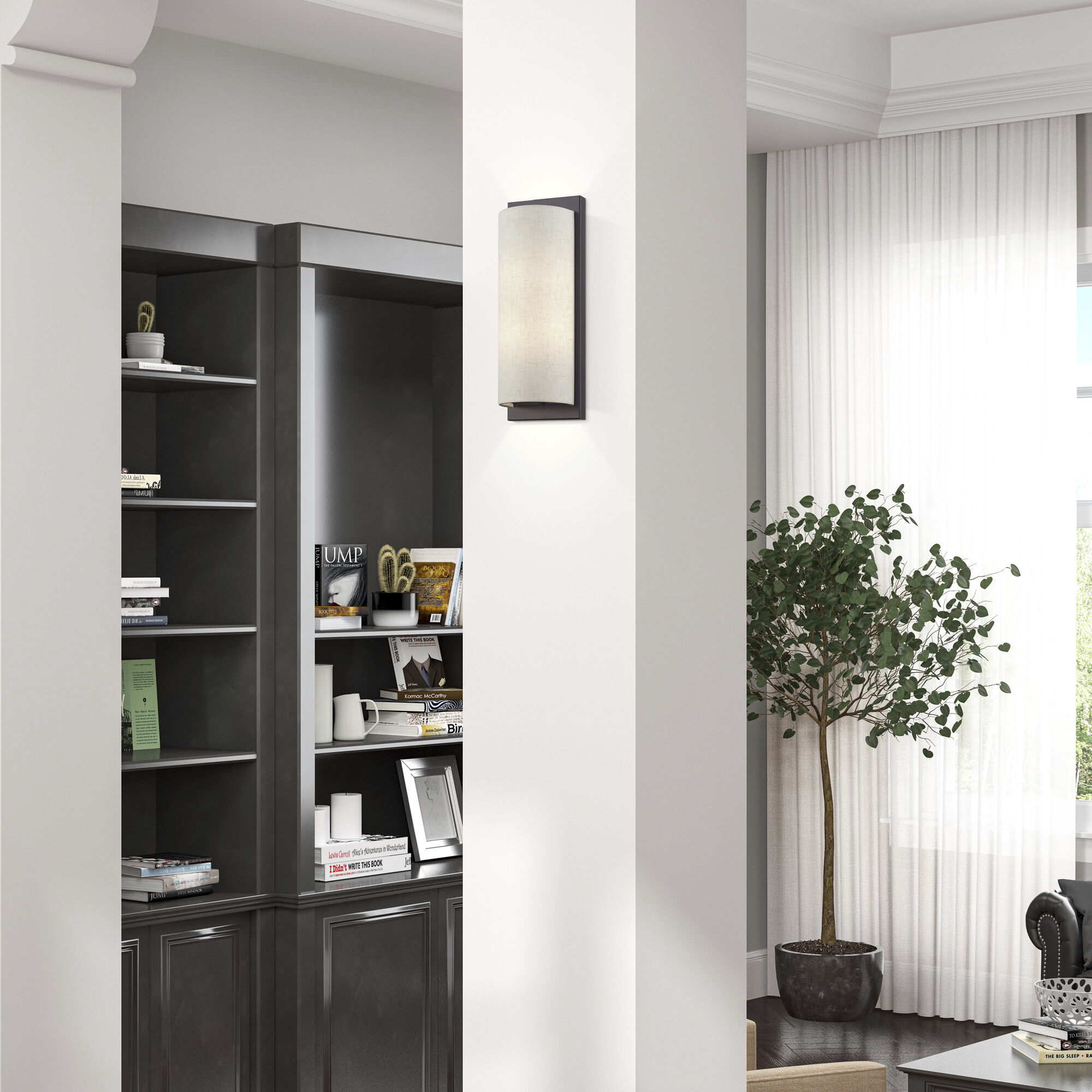 Brenton 2 Light 6 inch English Bronze ADA Wall Sconce Wall Light