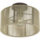 Acordia 1 Light 12 inch English Bronze Semi Flush Mount Ceiling Light, Medium