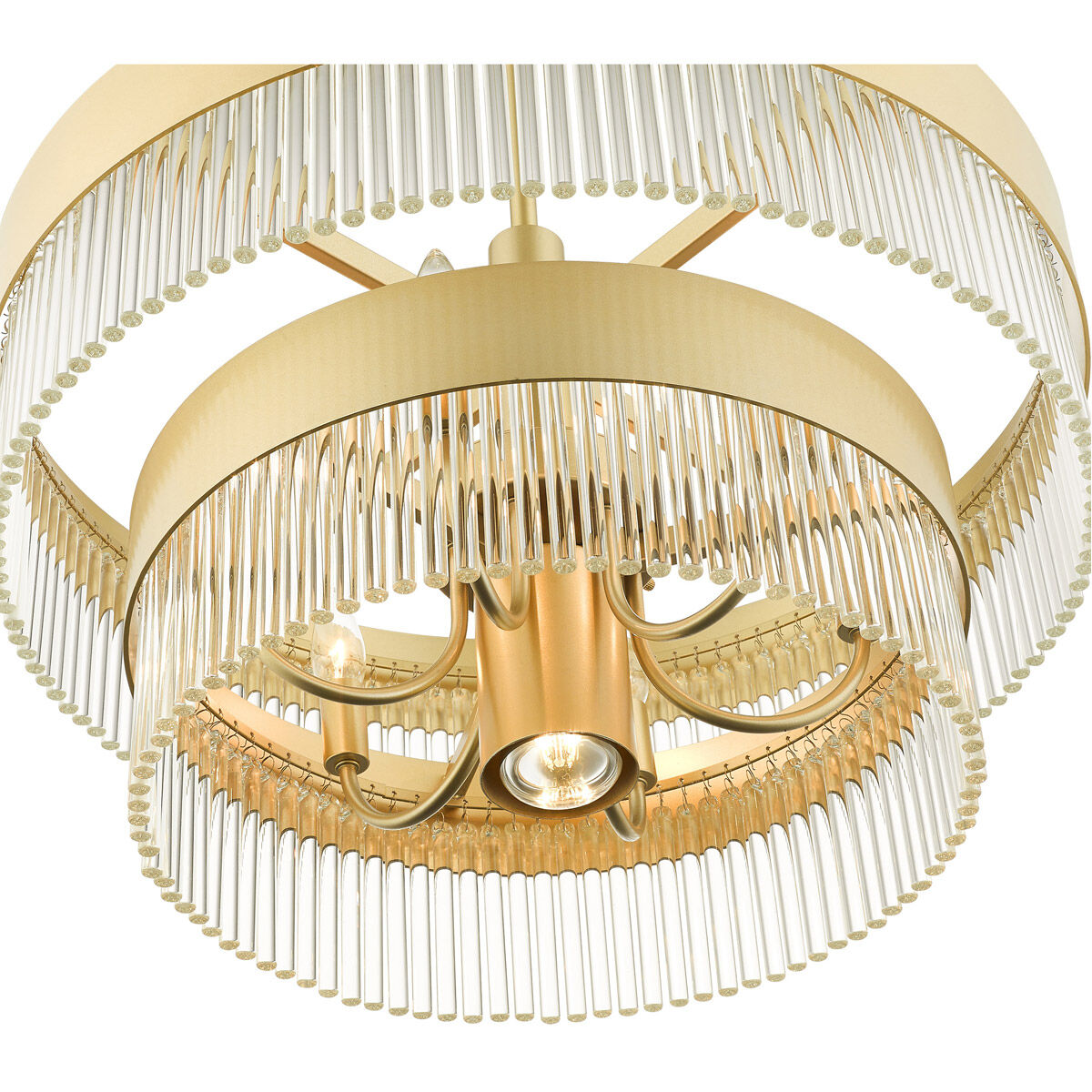 Norwich 7 Light 24 inch Soft Gold Chandelier Ceiling Light