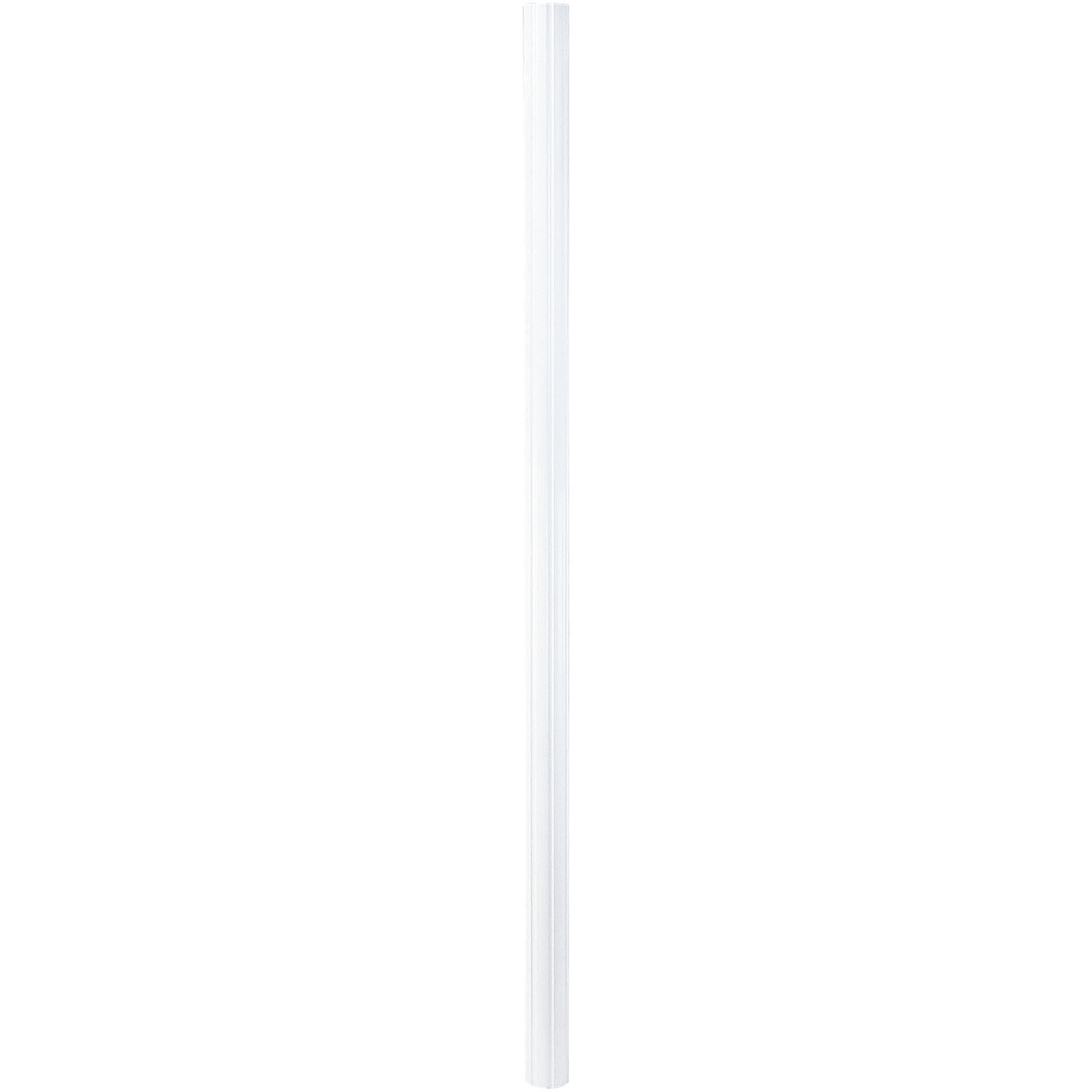 Allison 84 inch Textured White Outdoor Lamp Post