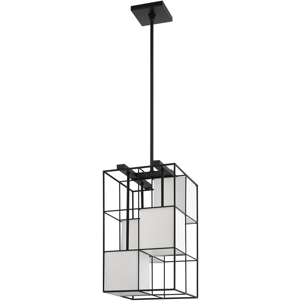 Trondheim 4 Light 10.5 inch Black Pendant Chandelier Ceiling Light