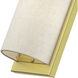 Brenton 1 Light 6 inch Soft Gold ADA Wall Sconce Wall Light