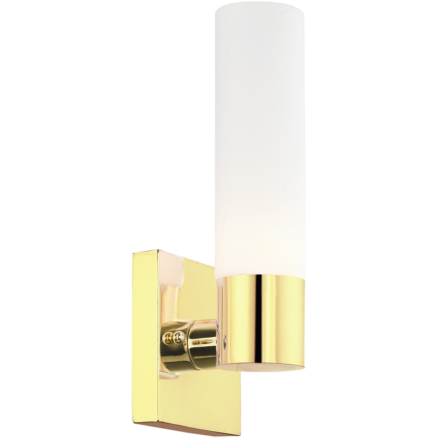 Aero ADA Wall Sconce Wall Light in Polished Brass