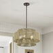 Florell 5 Light 22 inch English Bronze Pendant Chandelier Ceiling Light