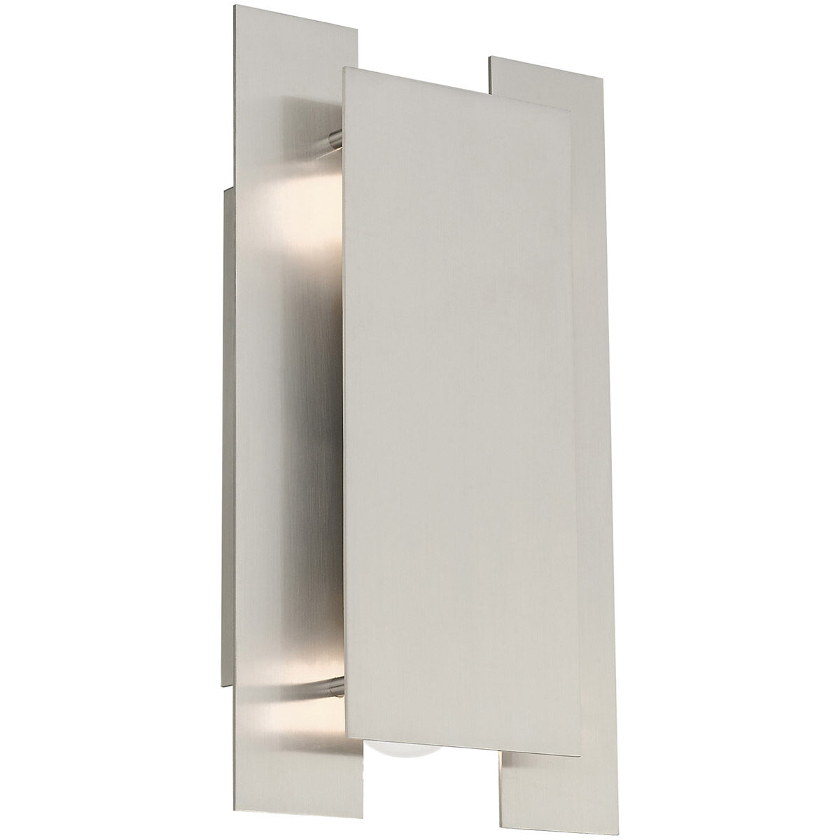 Varick 2 Light 8 inch Brushed Nickel ADA ADA Wall Sconce Wall Light